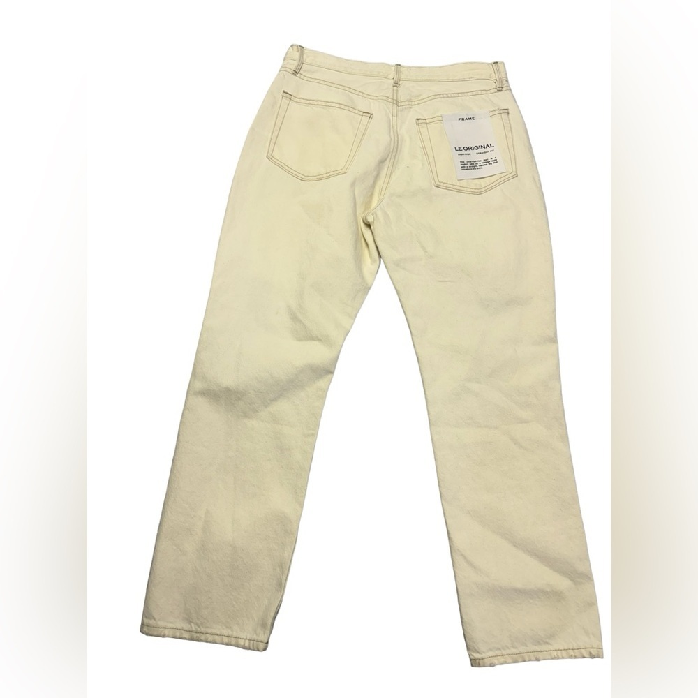 Frame le Original Jeans size   29 Ivory - NWT - Picture 7 of 9